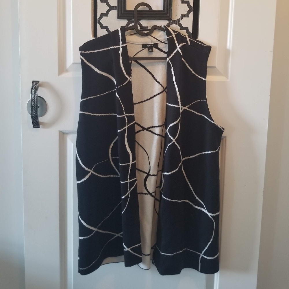 Alfani Monochrome Cotton Vest